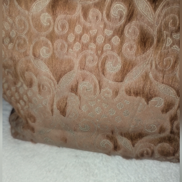 Isabella Fiore Brown Tote Bag with Vintage-Inspired Design Y2K - Picture 11 of 11